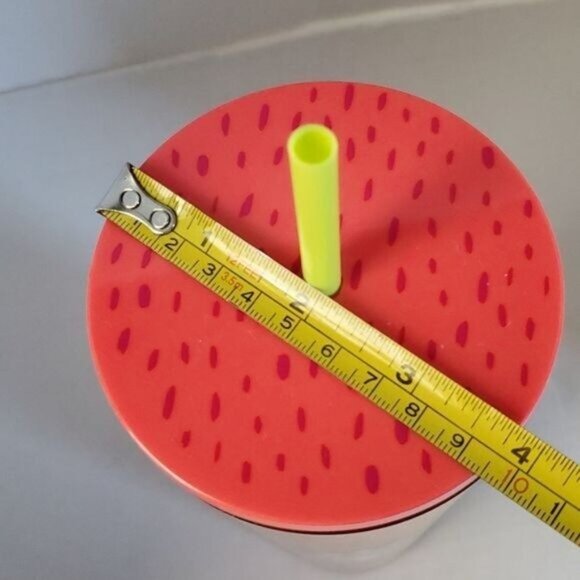 24 Oz Starbucks 2022 Strawberry Fields Cold Cup Travel Tumbler Venti - Picture 10 of 15